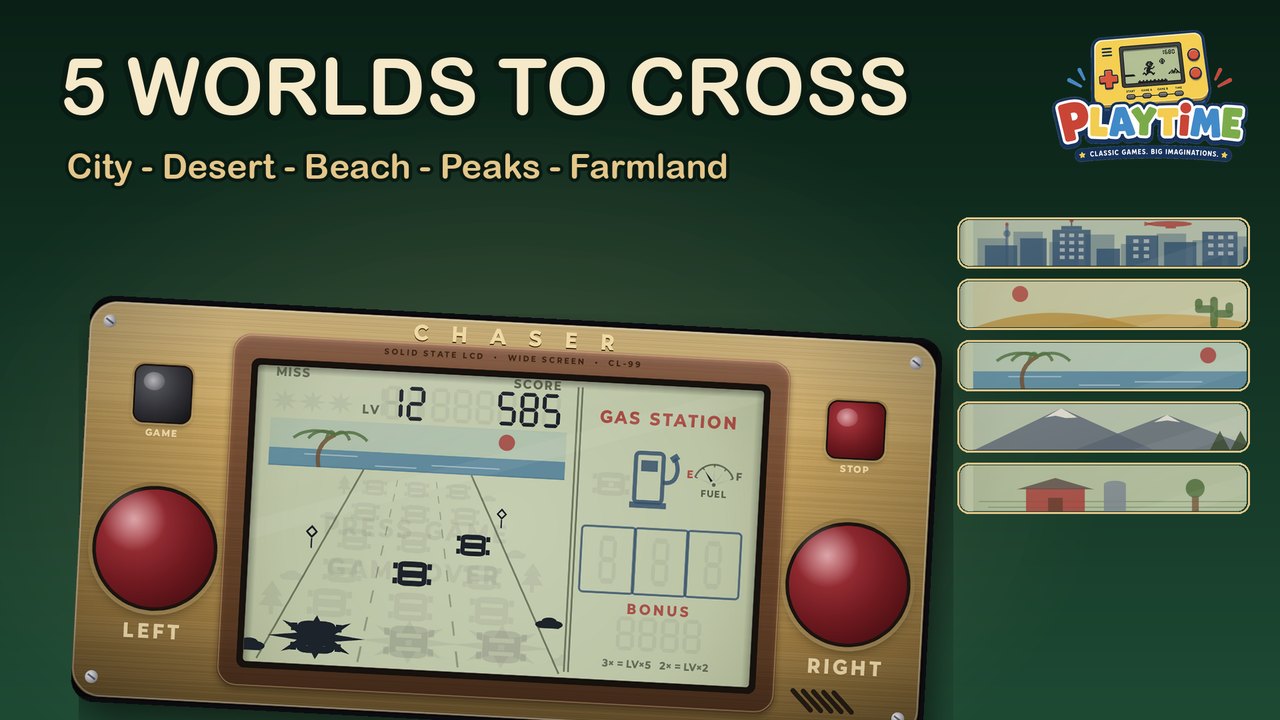 Five worlds to cross